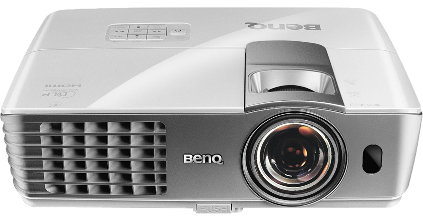 Videoproiector BenQ W1080ST, 3D, Full HD, Short Throw, Argintiu
